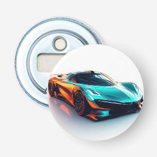 Vibrant Sports Car with Modern Design Bottle Opener