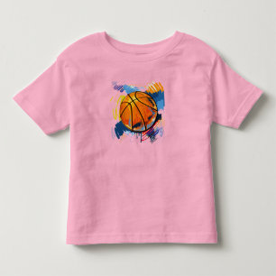 Vibrant Sports Design for Athletes & Fans Toddler T-Shirt