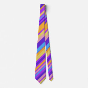 Vibrant Stripes Tie