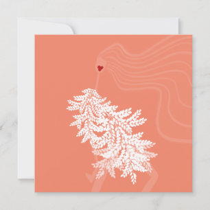 Vibrant Style Fashion Illustration Art Card
