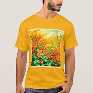 Vibrant Summer Flowers T-Shirt