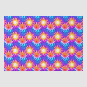 Vibrant Summer Sunshine Pattern Tissue Paper