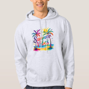 Vibrant Summer Vibes Hoodie