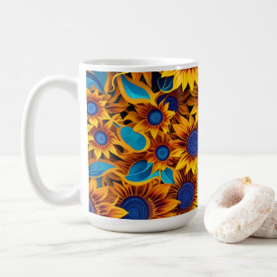 Vibrant Sunflower Coffee Mug