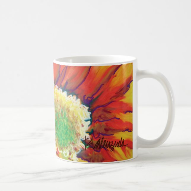Vibrant Sunflower Mug (Right)