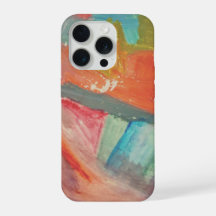 Vibrant Sunset Abstract Expressionist Art