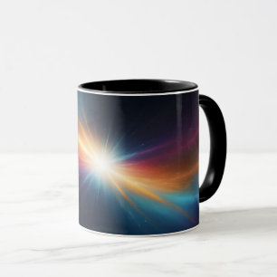 Vibrant Supernova Cosmic Space Explosion Abstract Mug