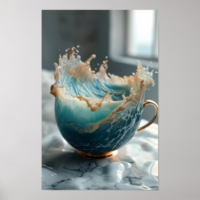 Vibrant Surreal A Poster (Front)