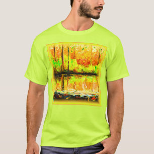 "Vibrant Swamp Forest" Cute Painting. Buy Now T-Shirt