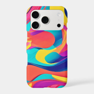 Vibrant Swirling Abstract Art