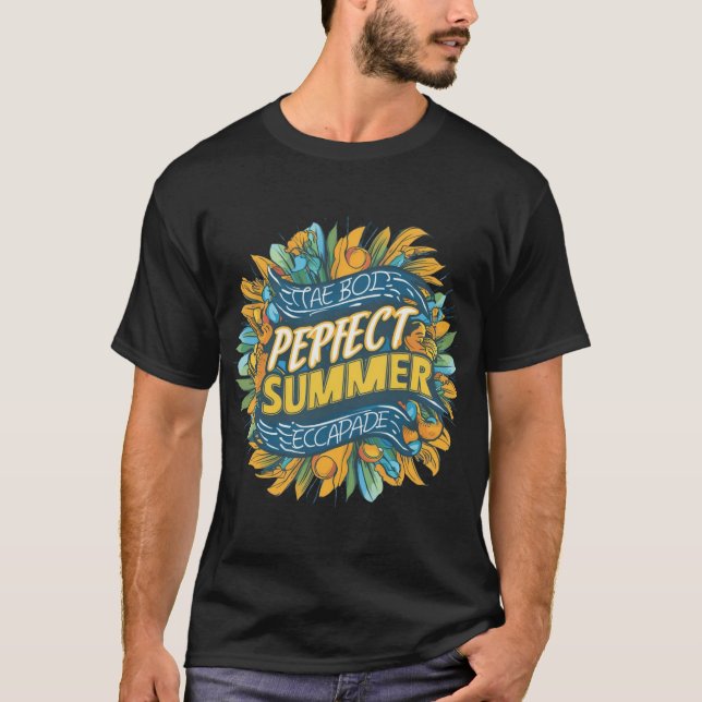 Vibrant T-Shirt Designs for a Stylish Summer (Front)