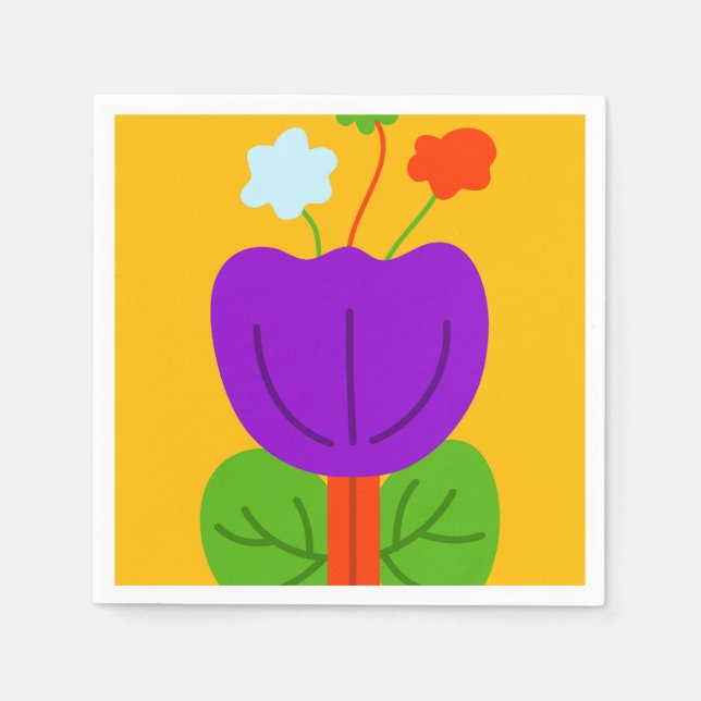 Vibrant Tones Napkin (Front)