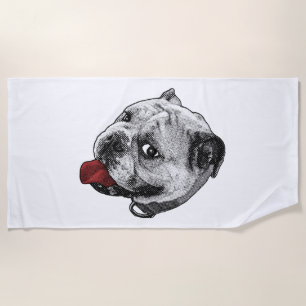 Vibrant Tongue Towel