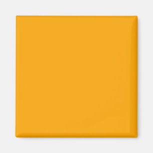 Vibrant Traffic Yellow Decor You Can Customise Magnet