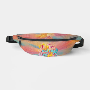 "Vibrant Travel Artwork" Bum Bags