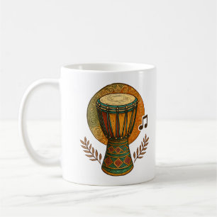 Vibrant Tribal Rhythm Coffee Mug