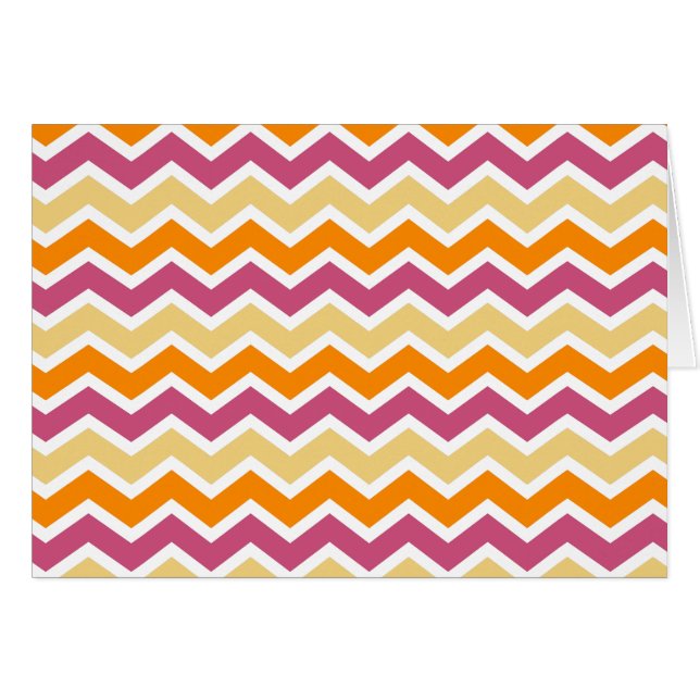 Vibrant Tribal ZigZag (Front Horizontal)