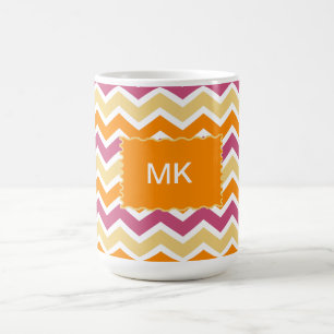 Vibrant Tribal ZigZag Coffee Mug