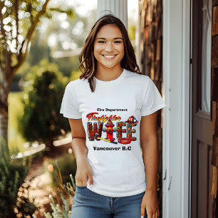 Vibrant tribute to firefighters T-Shirt
