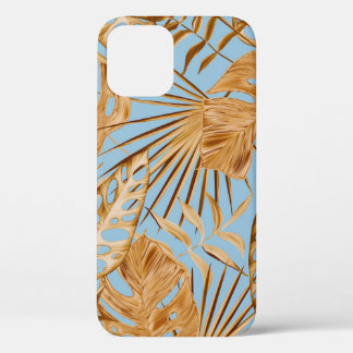 Vibrant Tropical Flowers: Colourful Seamless. iPhone 12 Case