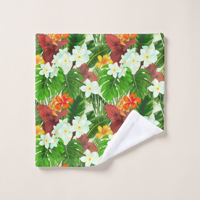 Vibrant Tropical Wash Cloth (Wash Cloth)
