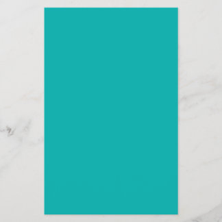 Vibrant Turquoise Peacock Colour Ready to Customis Flyer