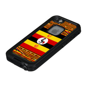 Vibrant Uganda Flag-Inspired Art LifeProof FRÄ’ iPhone SE/5/5s Case