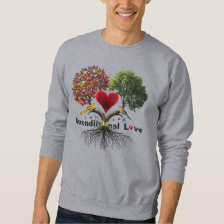Vibrant Unconditional Love Basic Sweatshirt