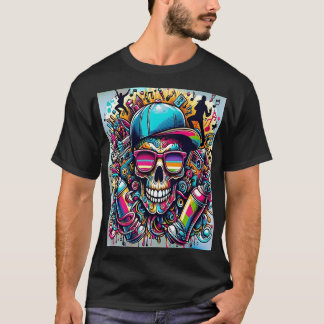 Vibrant Urban Art T-Shirt