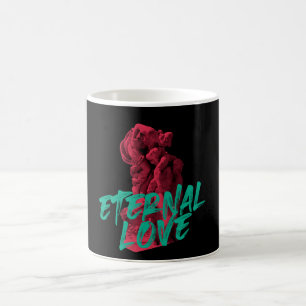 Vibrant, urban, trendy graphic design Eternal Love Coffee Mug