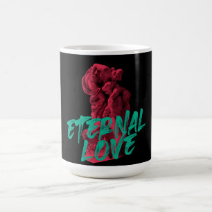 Vibrant, urban, trendy graphic design Eternal Love Coffee Mug