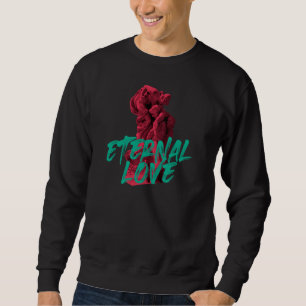 Vibrant, urban, trendy graphic design Eternal Love Sweatshirt