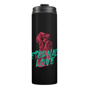 Vibrant, urban, trendy graphic design Eternal Love Thermal Tumbler