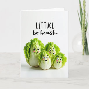 Vibrant Veggie Fathers Day Card