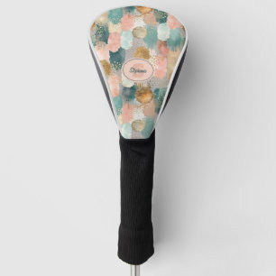 Vibrant Vertical Brushstroke Pattern (2) Golf Head Cover