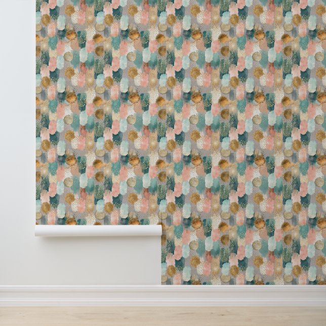 Vibrant Vertical Brushstroke Pattern (2) Wallpaper (Application)
