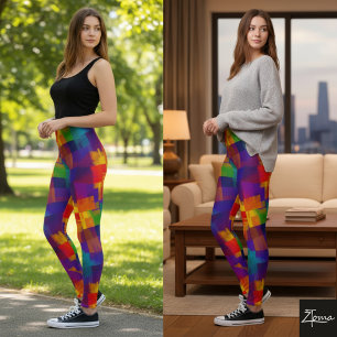 Vibrant Vortex Leggings