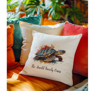 Vibrant Voyager, custom Cushion