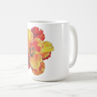 Vibrant Watercolor Daylily Floral Mug