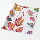 Vibrant Watercolor Leaf Collection