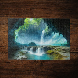 Vibrant Waterfall Puzzle