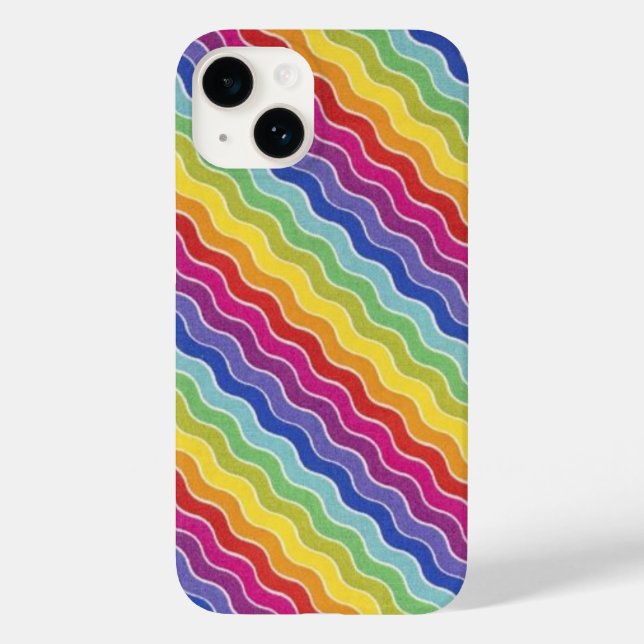 Vibrant Waves of Colour   Case-Mate iPhone Case (Back)