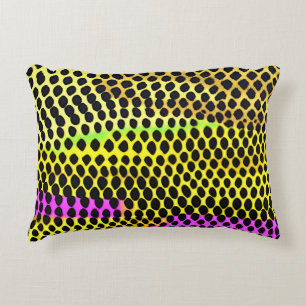 "Vibrant Wilderness" Colourful Abstract Print Decorative Cushion