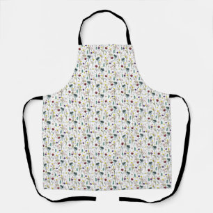 Vibrant Wildflower Apron