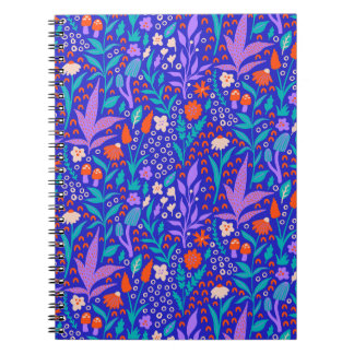Vibrant Wildflowers Notebook