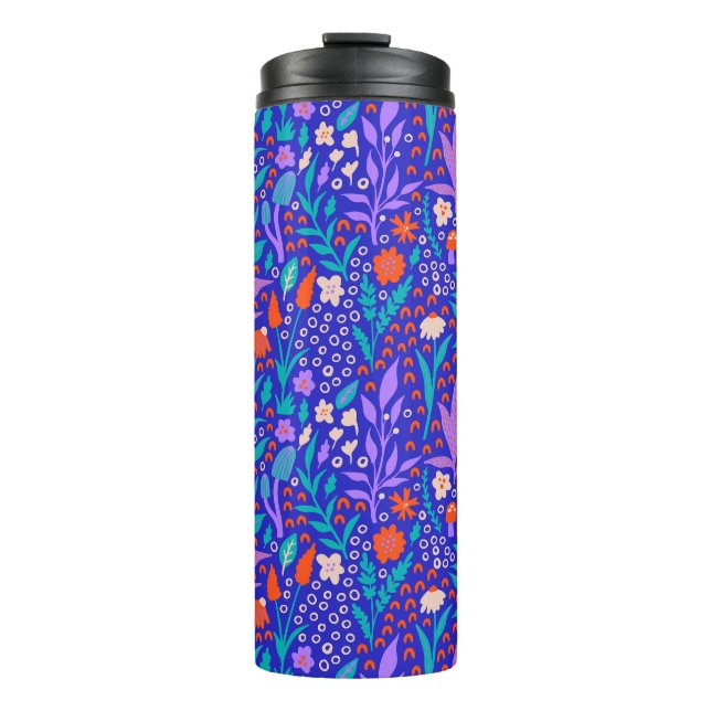 Vibrant Wildflowers Thermal Tumbler (Front)