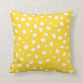 Vibrant Yellow Chic Couch Modern Pattern 07 Cushion