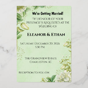Vibrant Yellow Tulip & Ranunculus Formal Wedding I