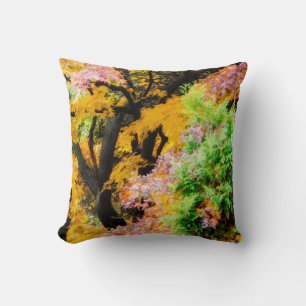 Vibrant Zen Garden Cushion