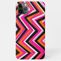 Vibrant Zigzag Pattern Phone Case